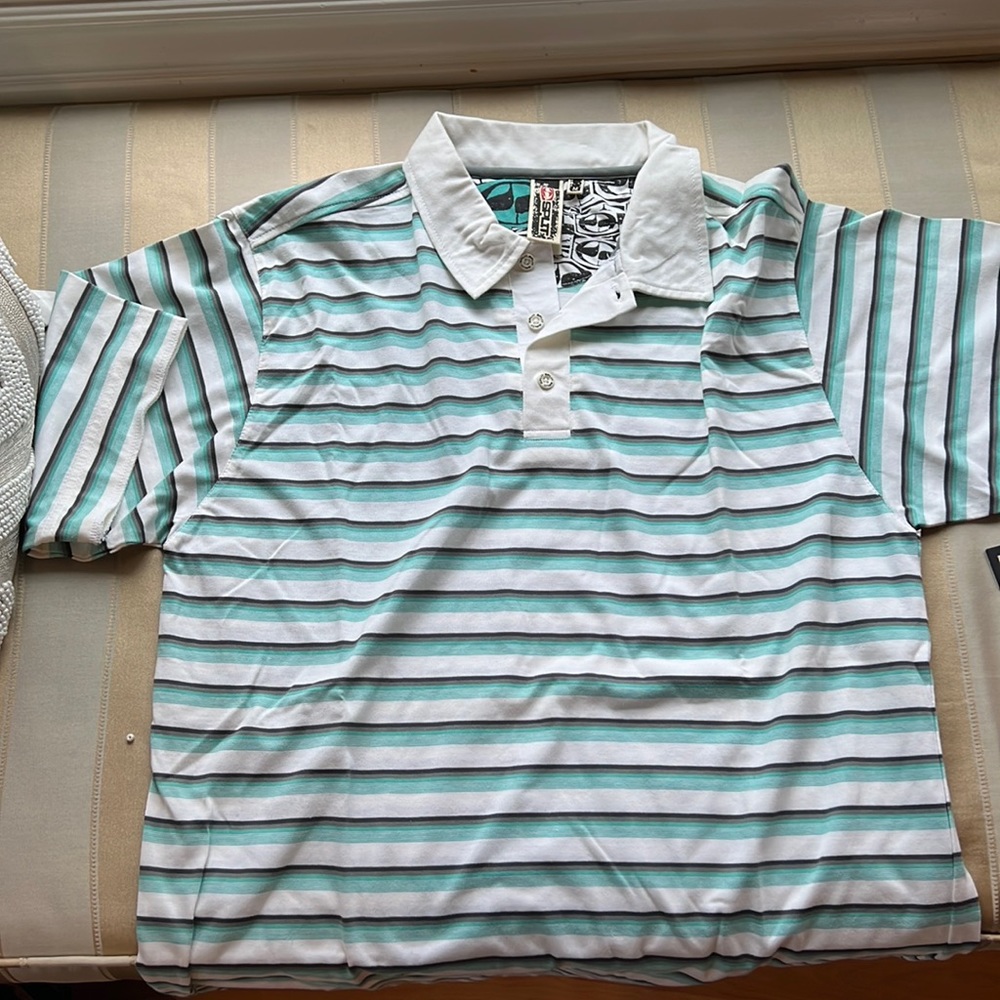 “split” Men’s Polo